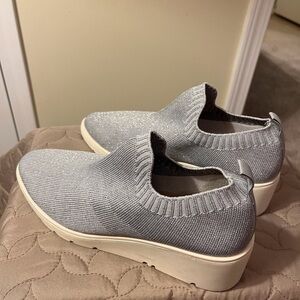 Steve Madden Silver Casual Shoes